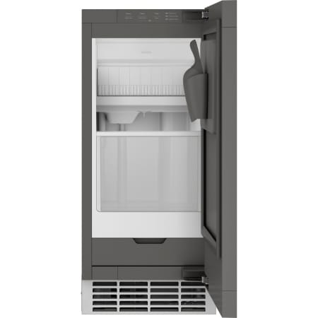 Cafe 15 Inch Wide Clear Gourmet Ice Maker Panel Ready