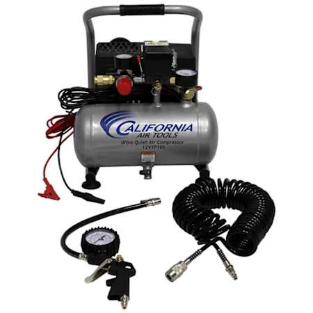 California Air Tools 0.6 HP 1 Gal 120 Max PSI Single-Stage Portable Electric (12 Volt) Reciprocating Air Compressor N/A