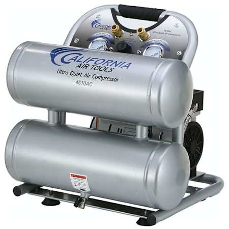 California Air Tools 1 HP 4.6 Gal 120 Max PSI Single-Stage Portable Electric (110 Volt) Aluminum Tank Reciprocating Air Compressor N/A