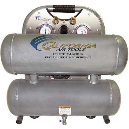 California Air Tools 1 HP 4.6 Gal 120 Max PSI Single-Stage Portable Electric (110 Volt) Aluminum Tank Reciprocating Air Compressor (Industrial Series) N/A