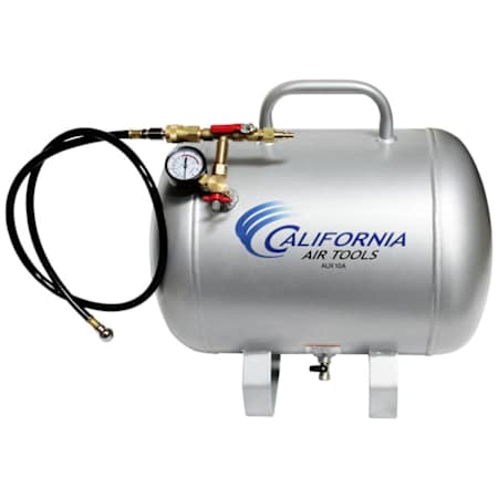 California Air Tools 10-Gallon Portable Aluminum Auxiliary Air Tank N/A