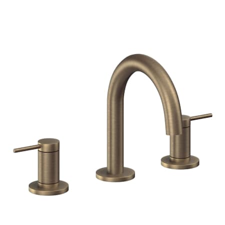 California Faucets D Street 1.2 GPM Widespread Bathroom Faucet Antique Brass Flat