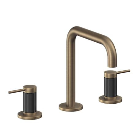 California Faucets D Street 1.2 GPM Widespread Bathroom Faucet Antique Brass Flat