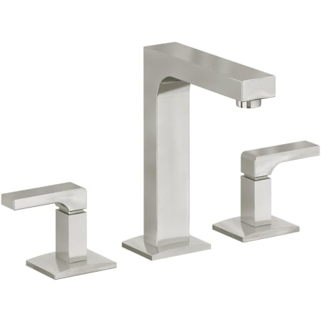 California Faucets Solimar 1.2 GPM Widespread Bathroom Faucet with Pop-Up Drain Assembly Polished Nickel