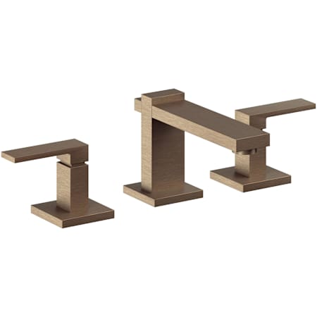 California Faucets Morro Bay 1.2 GPM Widespread Bathroom Faucet with 2-1/4" ZeroDrain Antique Brass Flat
