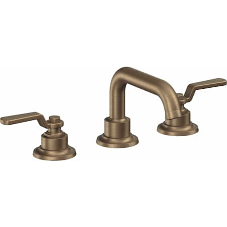 California Faucets Descanso Works 1.2 GPM Widespread Bathroom Faucet Antique Brass Flat