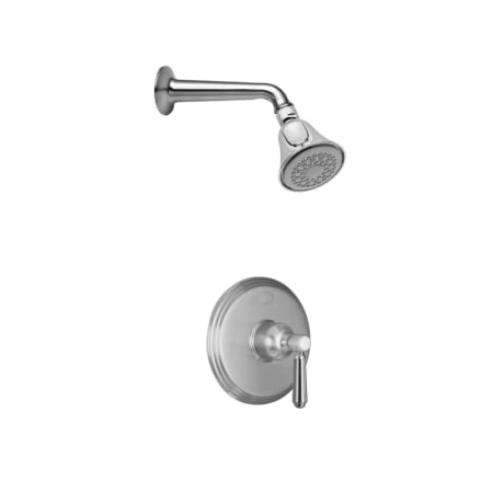 California Faucets Montecito Shower Only Trim Package with 1.8 GPM Single Function Shower Head Satin Nickel