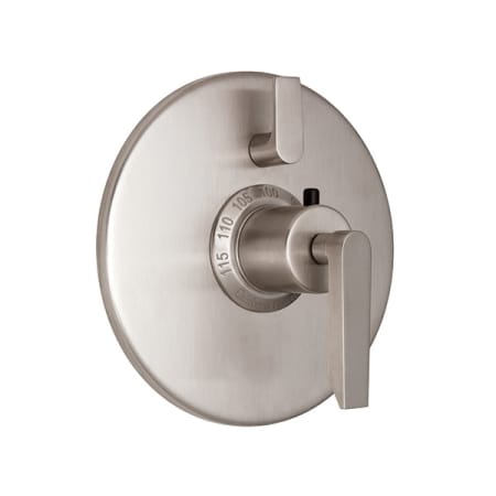 California Faucets Rincon Bay Double Handle Thermostatic Valve Trim Satin Nickel