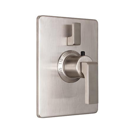 California Faucets Solimar Double Handle Thermostatic Valve Trim Satin Nickel