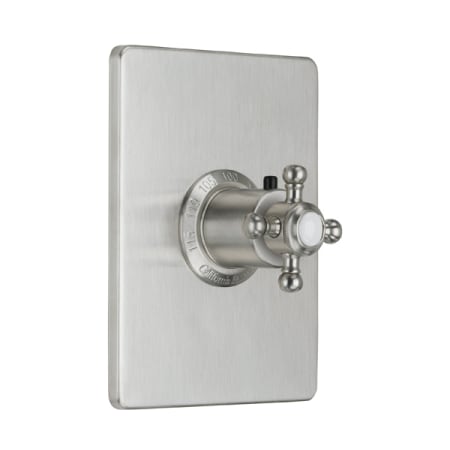 California Faucets Venice Single Handle Thermostatic Valve Trim Satin Nickel