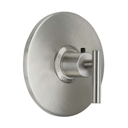 California Faucets Montara Single Handle Thermostatic Valve Trim Satin Nickel