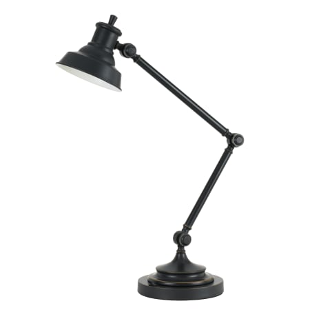 Cal Lighting Single Light 34" Tall 7 Watt LED Boom Arm Desk Lamp Dark Bronze