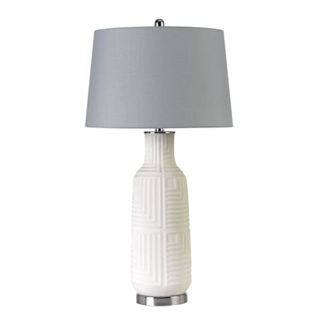 Cal Lighting Fiumicino 33" Tall Buffet Table Lamp Sculptured White