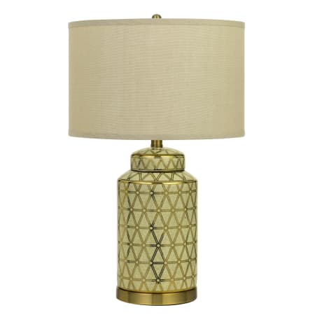 Cal Lighting Barletta 2 Light 25" Tall Buffet Table Lamp Antique Gold