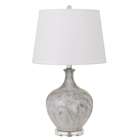 Cal Lighting Harlingen 27" Tall Vase Table Lamp Clear