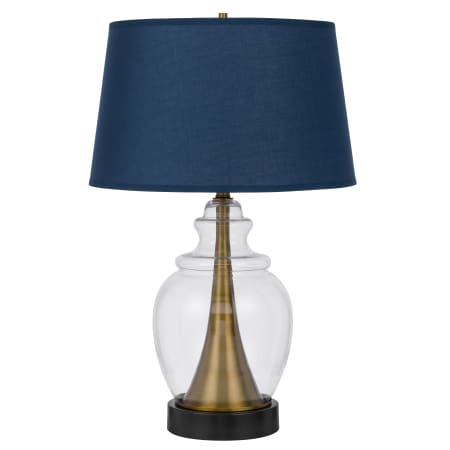 Cal Lighting Cupola 30" Tall Vase Table Lamp Black