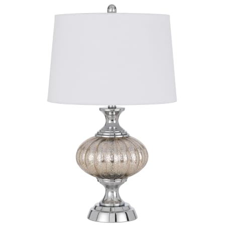Cal Lighting Ossona 27" Tall Buffet Table Lamp Chrome