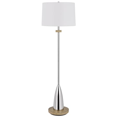 Cal Lighting Lockport 61" Tall Novelty Floor Lamp Chrome