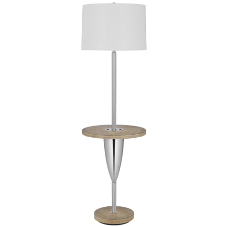 Cal Lighting Lockport 61" Tall Novelty Floor Lamp Chrome