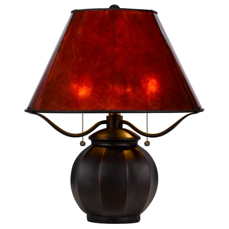 Cal Lighting Indio 2 Light 20" Tall Accent Table Lamp Mica