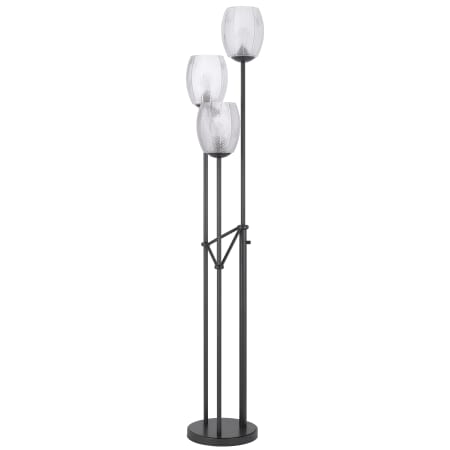 Cal Lighting Oconto 3 Light 71" Tall Tree Floor Lamp Matte Black