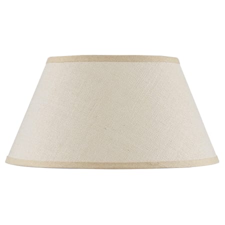 Cal Lighting Burlap 9.25" Tall Light Tan Shade with Spider Type Fitter Light Tan
