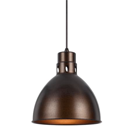 Cal Lighting Webster 1 Light Pendant - Canopy Included Rust