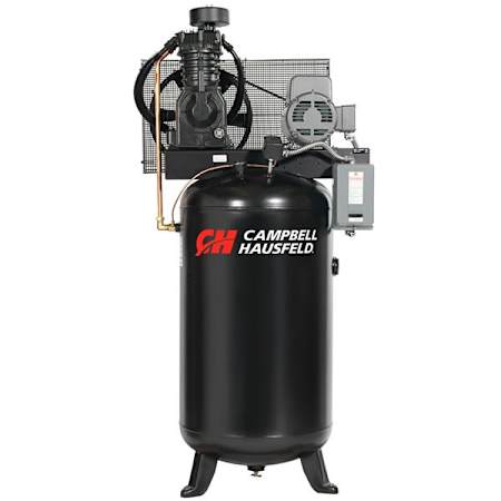 Campbell Hausfeld 5 HP 80 Gal 175 Max PSI Two-Stage Stationary Electric (208 Volt 3 Phase) Reciprocating Air Compressor N/A