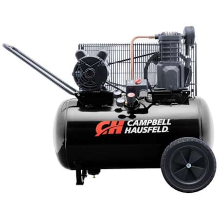 Campbell Hausfeld 2 HP 20 Gal 135 Max PSI Single-Stage Portable Electric (120, 240 Volt 1 Phase) Commercial Reciprocating Air Compressor N/A