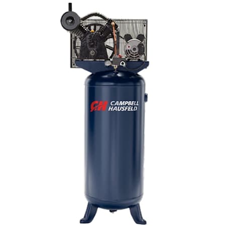 Campbell Hausfeld 3.7 HP 60 Gal 175 Max PSI Two-Stage Stationary Electric (230 Volt 1 Phase) Reciprocating Air Compressor N/A