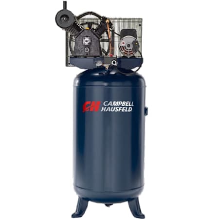 Campbell Hausfeld 5 HP 80 Gal 175 Max PSI 11.9 CFM Two-Stage Stationary Electric (230 Volt 1 Phase) Reciprocating Air Compressor N/A