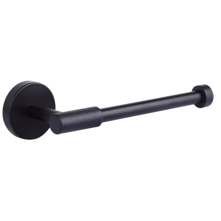 Canarm Varen Wall Mounted Euro Toilet Paper Holder Matte Black
