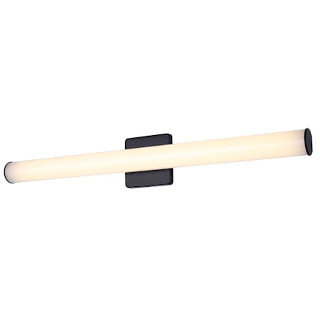 Canarm Osten 30" Wide Bath Bar Black