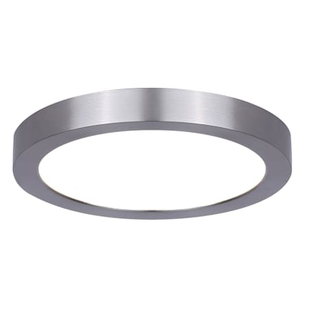 Canarm LED Disk Light 7" Wide Flush Mount Ceiling Fixture Brushed Nickel