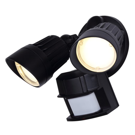 Canarm Double Light 9-5/16" Wide LED Outdoor Flood Light Black