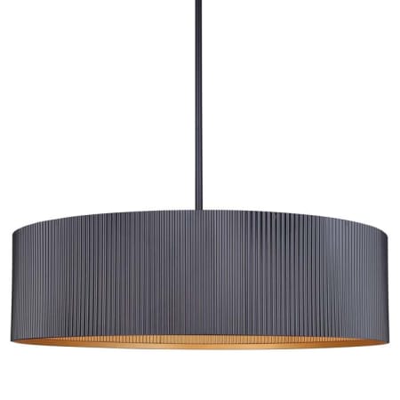 Canarm Rexton 3 Light 22" Wide Drum Chandelier Black