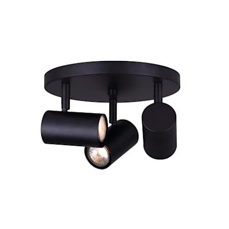 Canarm Marena 3 Light Accent Light Ceiling Fixture Black