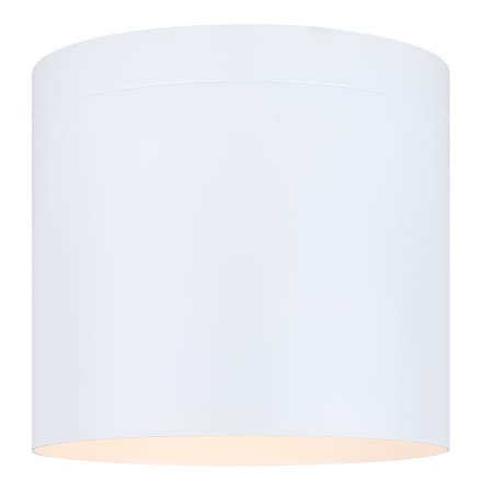 Canarm Agna 8" Wide Flush Mount Ceiling Fixture Matte White