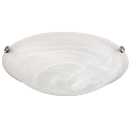 Canarm 3 Light 16" Wide Flush Mount Ceiling Fixture Brushed Pewter