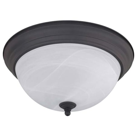 Canarm 3 Light 15" Wide Flush Mount Ceiling Fixture Oil Rubbed Bronze
