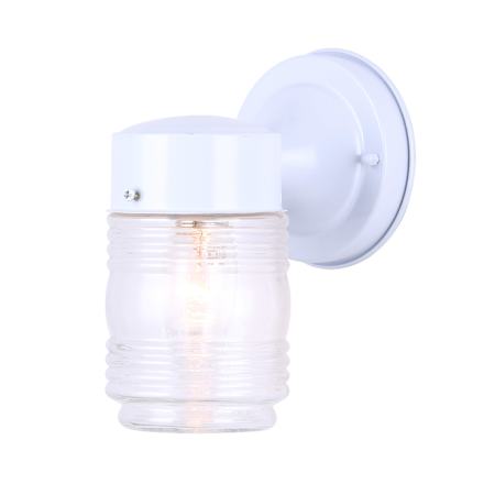 Canarm Outdoor 8" Tall Outdoor Wall Sconce White
