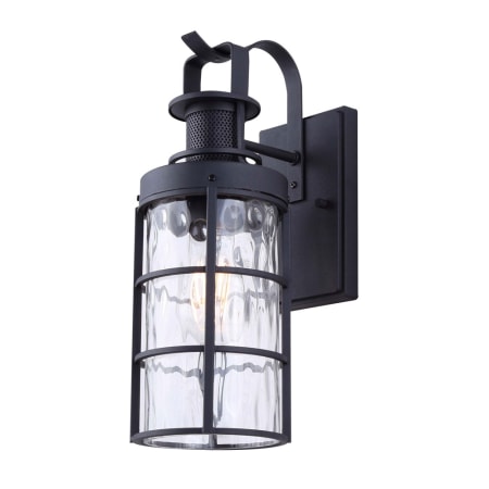 Canarm Winslet 15" Tall Wall Sconce Black