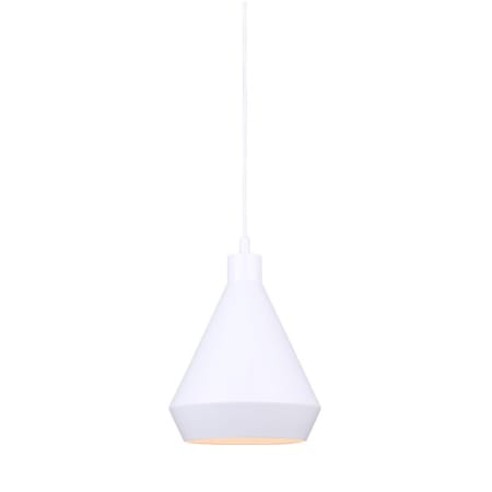 Canarm Byck 9" Wide Mini Pendant Matte White