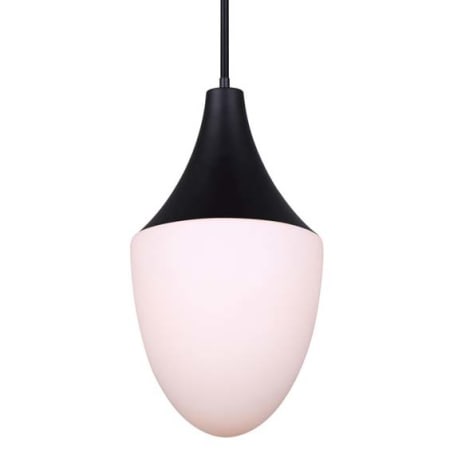 Canarm Evlin 10" Wide Pendant Black