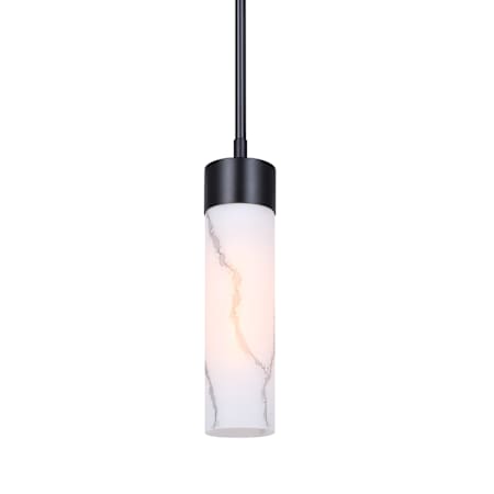 Canarm KRISTELLA 5" Wide Mini Pendant Black