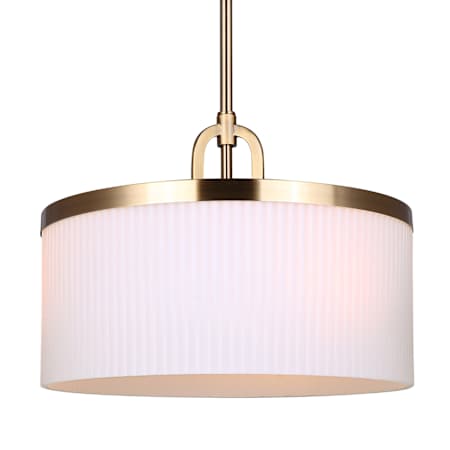 Canarm KINSLEA 3 Light 14" Wide Pendant Gold