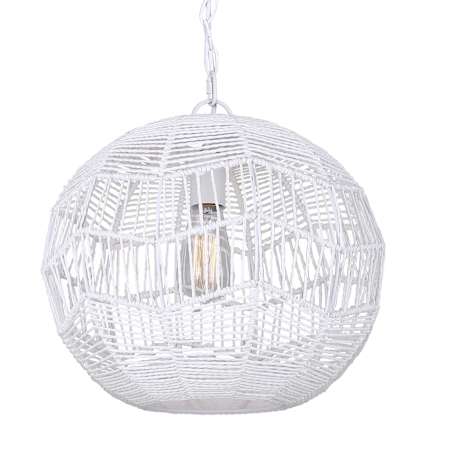 Canarm Valence 15" Wide Pendant White