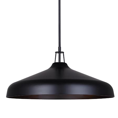 Canarm Holland 4 Light 22" Wide Pendant Matte Black