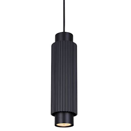 Canarm Cohen 5" Wide Mini Pendant Matte Black
