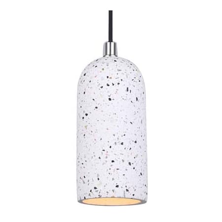 Canarm Pella 5" Wide Mini Pendant Black